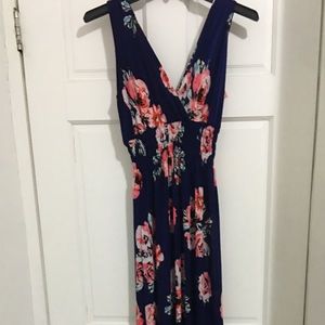 FLORAL MAXI DRESS